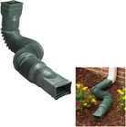 Amerimax Green Flexible Downspout Extension Gutter Connector Rainwater Drainage New. Price: $55.00.