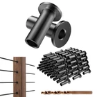 Blika 120X Black Stainless Steel Protector Sleeves For 1/8" Deck Cable Railing New. Price: $76.48.