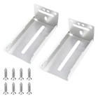 1 Pair Rear Mounting Brackets For Face Frame Cabinets - Compatible With Hbl... New. Price: $14.70.