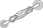 Prime-line P7629 Brown Aluminum Screen Spline 2.5 Dia. X 2-1/2 In. New. Price: $34.32.