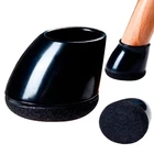 24 Pcs Chair Leg Protectors For Hardwood Floors Round Silicone Cups Felt Pads 15 New. Price: $37.00.
