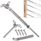 Deck Man T316-STAINLESS Steel Adjustable Angle 1/8" Cable Railing Kit/hardware Open. Price: $32.79.