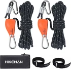 Hikeman Camping Rope With Ratchet Pulley,quick Setup Outdoor Guy Lines Adjustabl New. Price: $19.07.