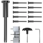10 Pack Black Invisible Cable Railing Kit 1/8 T316 Stainless Threaded Studs New. Price: $29.82.