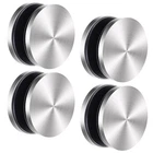 Zonon 7 Pcs Round Glass Clamps 360 Degrees Stainless Steel Panel Shelf Bracket New. Price: $34.99.