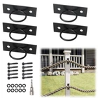 Muzata 50FT Rope Support Railing Kit Natural Jute Hemp New. Price: $34.90.