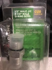 Apache 39036845 Steel Hydraulic Adapter 1/2 Male Jic X O-ring New. Price: $8.95.