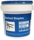 New Bekaert 658132 8LB Tub Of 1.75" Bezinal Double Barbed Fence Staples 4727921. Price: $20.99.