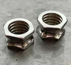 Pair Hexagon Bolt Tunnels Screw 316L Surgical Steel Double Flare Plugs Gauges New. Price: $12.95.