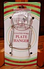 Banberry Designs Vtg Coated Wired Hanger/plastic Sleeves For 3"-5" Plates 220 Open. Price: $7.99.