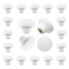 20 Pcs Ceramic Cabinet Knobs White Drawer Vintage Round F... New. Price: $19.51.