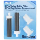 Brita 2IN1 Water Bottle Filter & Mouthpiece - 2PCS Bite Valve New. Price: $16.27.