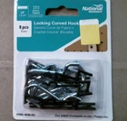 National Hardware N180-023 Locking Curved Hooks, Free Shipping New. Price: $10.00.