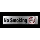 Hillman 839838, Black & Red Reflective No Smoking Sign Mylar 2X8 Self-adhesive New. Price: $9.00.