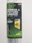 Hangman 18" Mirror And Picture Hanger Holds 200 Lb New. Price: $10.00.