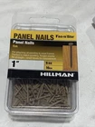 Hillman Panel Nails Oak 6OZ 461523 New. Price: $6.99.