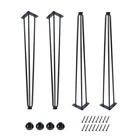 Manyihome 28INCH Hairpin Table Black Set Of 4 Desk LEGS900LBS Load New. Price: $43.61.