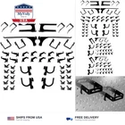 Wall Control 52-PIECE Metal Assortment Black Steel Tool Board Hooks, B... New. Price: $75.08.