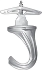 Hillman 122406 White Ceramic/zinc Large Screw-in Versa Hook 75 Lbs. (pack Of 5) New. Price: $34.89.