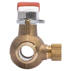 Sharkbite 24612LFA Brass Barb Shut Off Ball Valve With Drain 1/2 In. New. Price: $13.05.