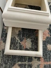 New 6 Capital & Base Set For Square Fiberglasses By Permalite. Price: $59.97.