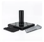 Titan Building Products Black Galvanized Steel Powder Coated Fence Post Base 5- New. Price: $17.00.
