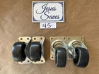 4- Richelieu 3'' Swivel Plate & Straigh Casters Polypropylene Wheel #45. Price: $25.00.