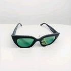 Toms Women's Traveler Collection Black Matte Sydney Cat-eye Sunglasses Retro Pre-owned. Price: $72.00.
