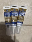 3 Ge Pack (2.8 Oz Each) Advanced Silicone White Window & Door 100% Waterproof. Price: $12.50.