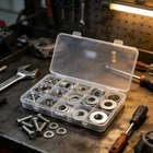 660 Pieces 304 Stainless Steel Flat Washer Set Assortment Kit Sizes New. Price: $7.39.