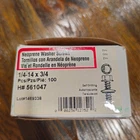 Hillman 561047 Neoprene Washer Screws 1/4-14 3/4 Self-drilling Hex Head 100PK. Price: $27.97.
