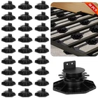 30 Pcs Adjustable Plastic Pedestal Paver, Heavy Duty Deck Blocks Foundation B... New. Price: $96.58.