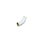 Amerimax 470781 Gutter Elbow, Corrugated Round, White Aluminum, In. - Quantity New. Price: $30.47.