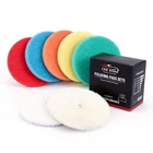 6" Buffing Polishing Pads Kit, 7PCS 6.5" Backing Plate, Sponge & Woolen New. Price: $35.39.