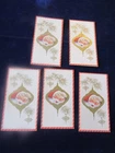 Vintage Christmas Cards 1950'S Unused Mid Century Santa Greetings Lot C175 New. Price: $14.99.