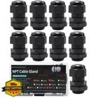 Airtak 1/2" Cable Glands Black 9PCS Box New. Price: $20.00.