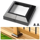 Aecxm 2PACK 4X4 Aluminum Deck Post Base Cover Split Skirts For New. Price: $51.32.