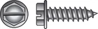 Hillman 70325 Zinc Plated Slotted Hex Washer Head Sheet Metal Screw #12 In. New. Price: $25.39.