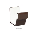 Amerimax 5 In. Traditional K-style Brown Vinyl Gutter Slip Joint Connector New. Price: $11.99.