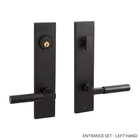 Signature Hardware DBOLT-LATCH-238-BLK Deadbolt 2-3/8" Set, Satin Black New. Price: $27.00.