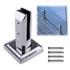 Muzata Brushed Glass Railing Clamp Spigot Rectangle Stainless Steel Polish GS10 New. Price: $29.99.