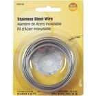 (6)- Hillman 19 Ga X 30' General-purpose Stainless Steel Wire 123114 New. Price: $46.99.