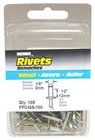 100-PACK Long Steel Rivets New. Price: $24.61.