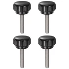 Uxcell 4PCS Knurled Clamping Knobs M6 30MM Metric 25MM, Black. Price: $11.51.