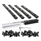 Blccloy 4PCS 2020 Aluminum Extrusion Slot Corner Bracket Extruded Black New. Price: $14.02.