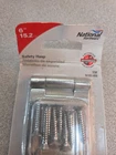 Zinc Plateted Steel Safety Hasp 6 Inch Hardware N102-459. V30.NATIONAL Mfg. Co. New. Price: $9.99.