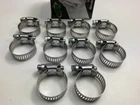 (10) Ideal 5212051 Worm Gear Hose Clamp, Size 12, 1/2" 1-1/4" Pack New. Price: $10.79.