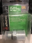 Apache 39038862 Steel Hydraulic Adapter 1/2 Male O-ring X Pipe New. Price: $8.95.