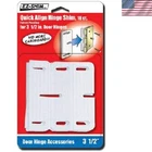 Ez HS350BP 3.5" Hinge Shim, 18 Count, Pack Of 1, White New. Price: $18.55.