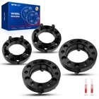 Wheel Spacers 6X5.5 1.25 Forged Hubcentric M12X1.5 4PCS Black Kax GX460 GX470 New. Price: $179.99.